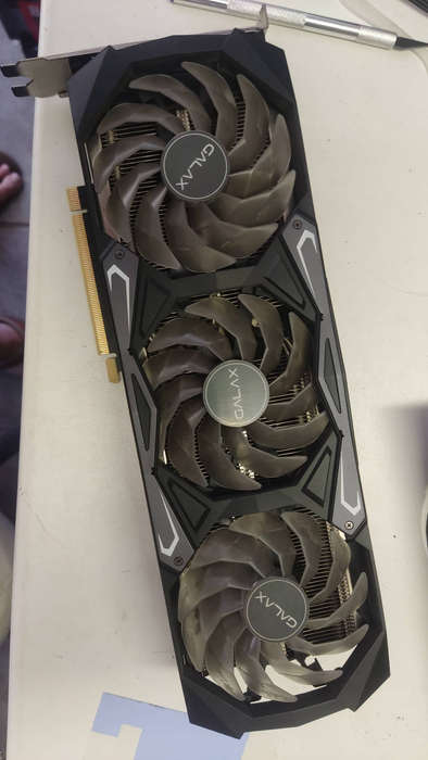 RTX 3070 8gb - Galax SG 1-Clip Booster edition