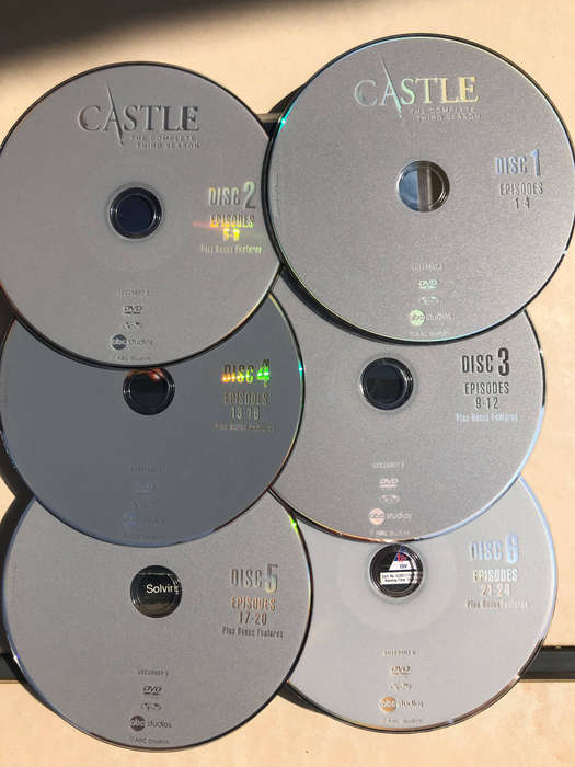 Castle (2nd & 3rd Season) DVD Bundle
