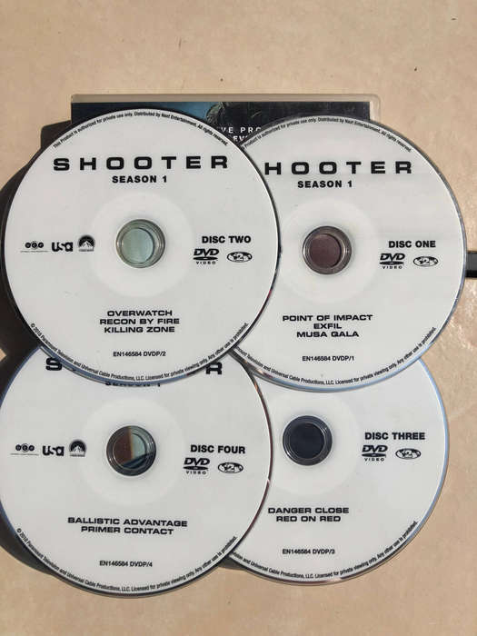 Shooter (1st Season) DVD Bundle