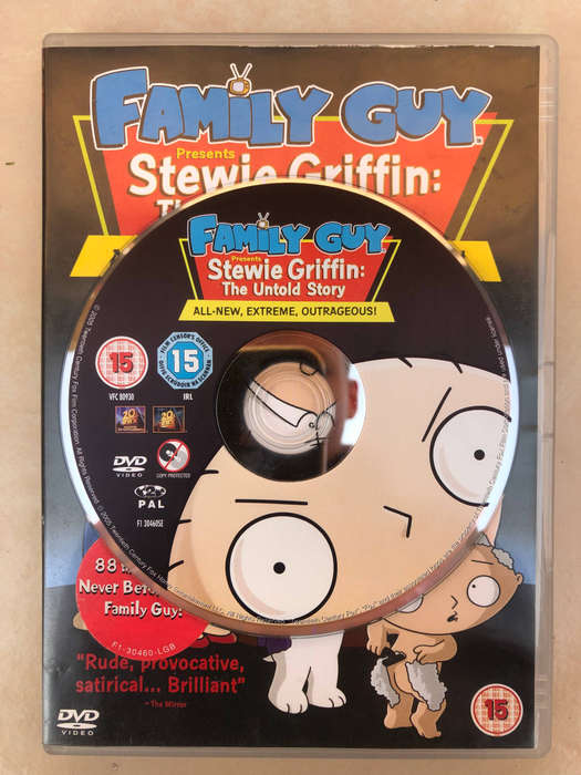 "Family Guy Presents... Stewie Grifin: The Untold Story" DVD