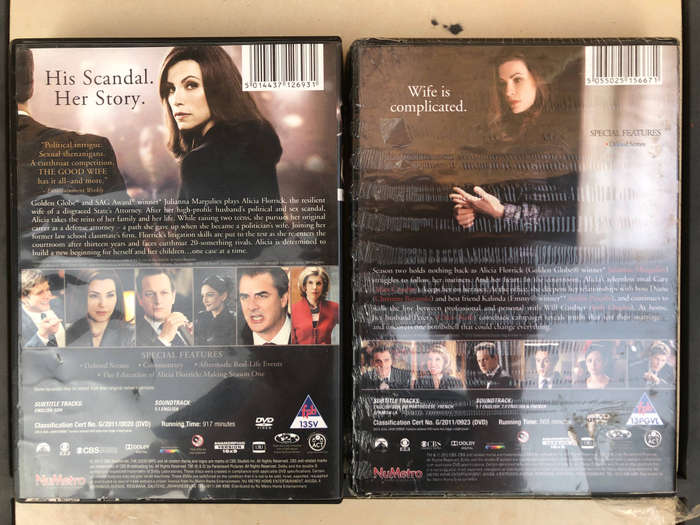 The Good Wife (Seasons 1 -2) DVD Bundle