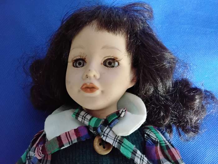 Small Vintage Porcelain Doll