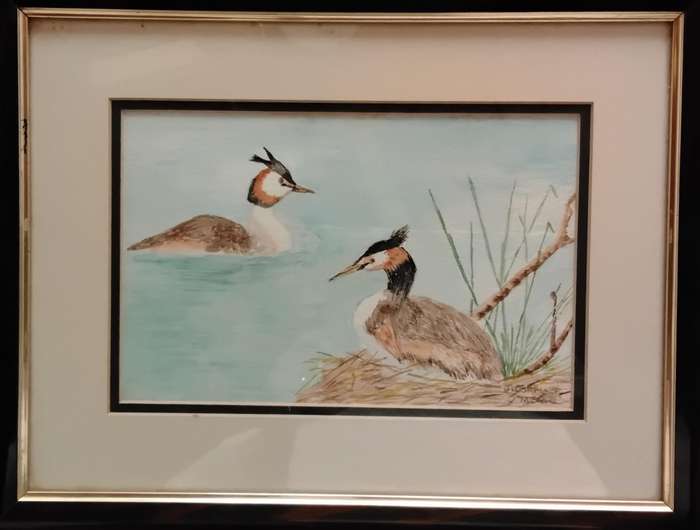 Original Paintings Signed by the Artist x 3