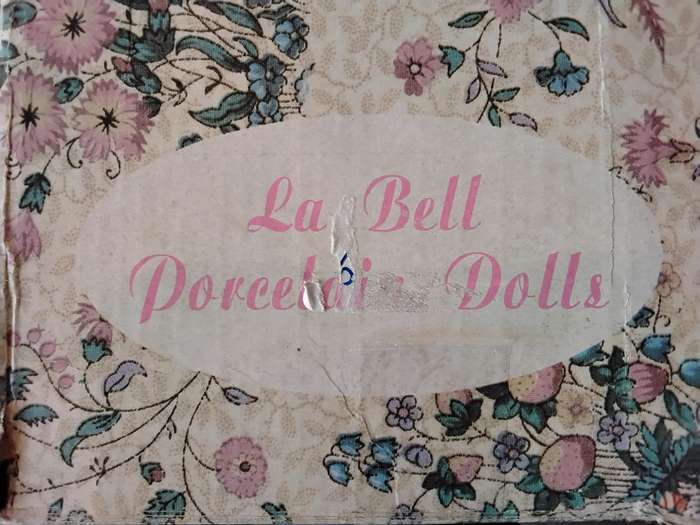 La Bell Vintage Porcelain Doll in Original Box