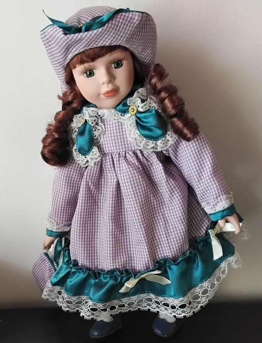 Vintage Porcelain Doll