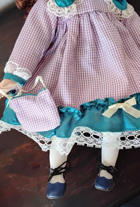 Vintage Porcelain Doll