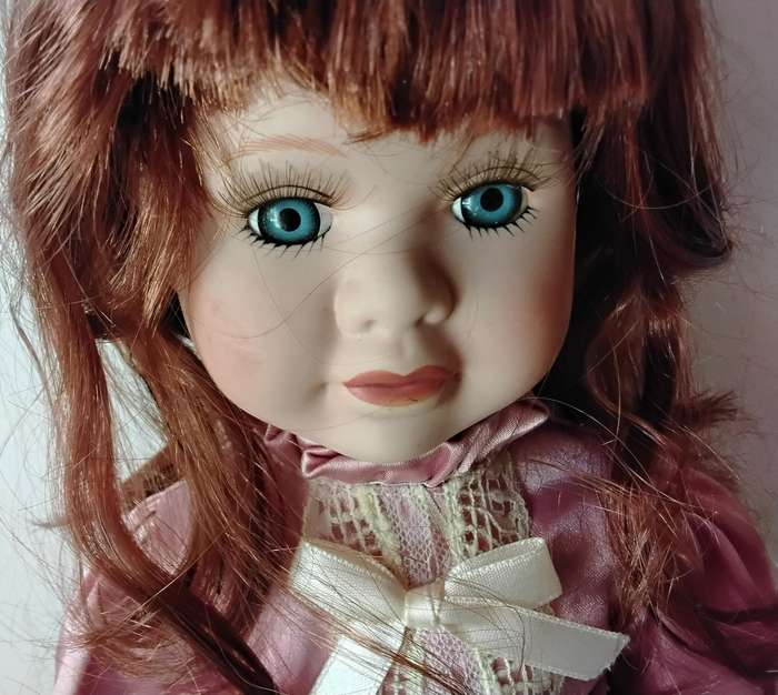Vintage Porcelain Doll