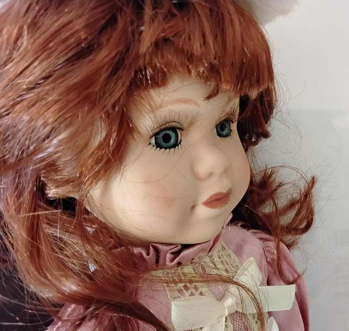 Vintage Porcelain Doll