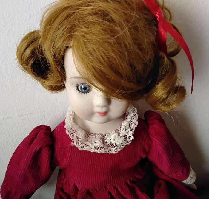 Vintage Porcelain Doll