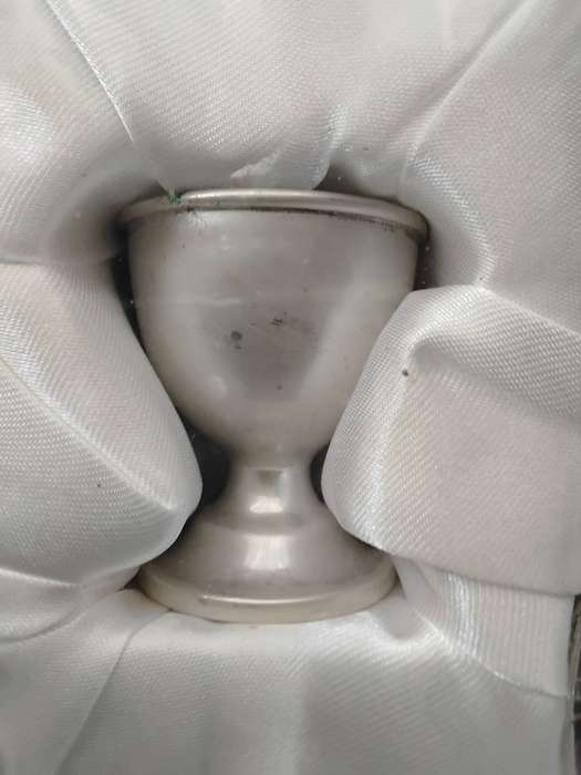 Memories Silver Plate Baby Gift Set / Christening Set - Vintage