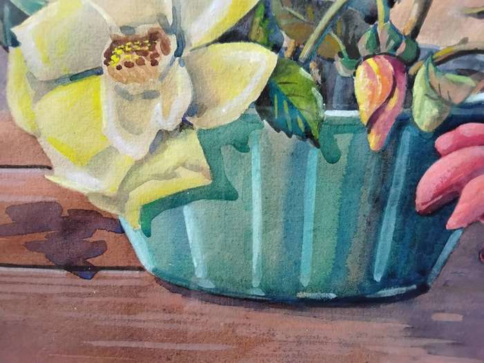 BF SYkes Original Painting