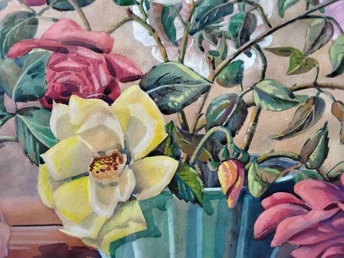 BF SYkes Original Painting