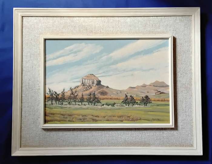 BF Sykes Original Oil On Board