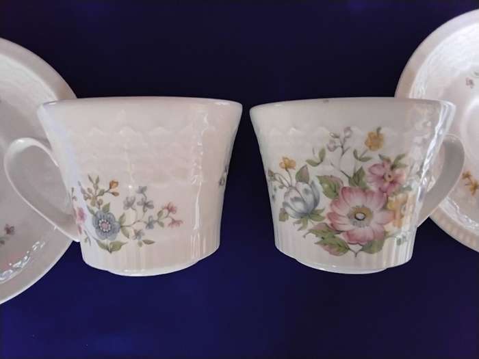 Pontesa Ironstone Set of Five Duos - Vintage Made in Spain