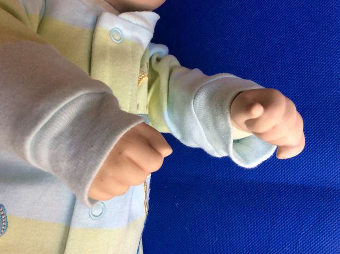 Sleeping Baby Porcelain Doll