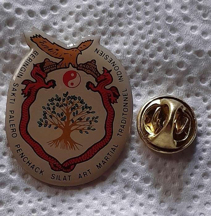 Traditional indonesian Marshal Art Lapel Pin