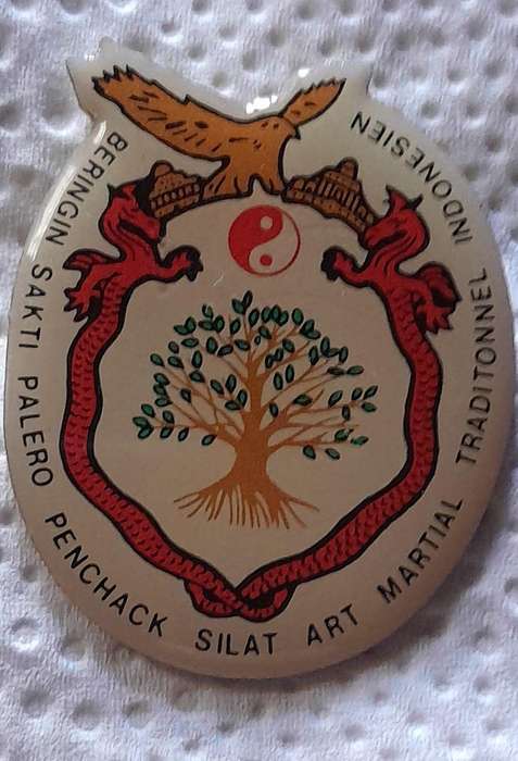 Traditional indonesian Marshal Art Lapel Pin