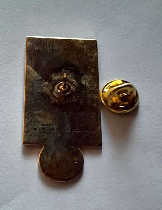 Coca-Cola Commemorative Lapel Pin - Berlin 1936 Olympiad Games c1990's