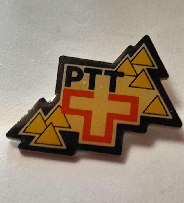 PTT - Post, Telegraph and Telephone Vintage Lapel Pin