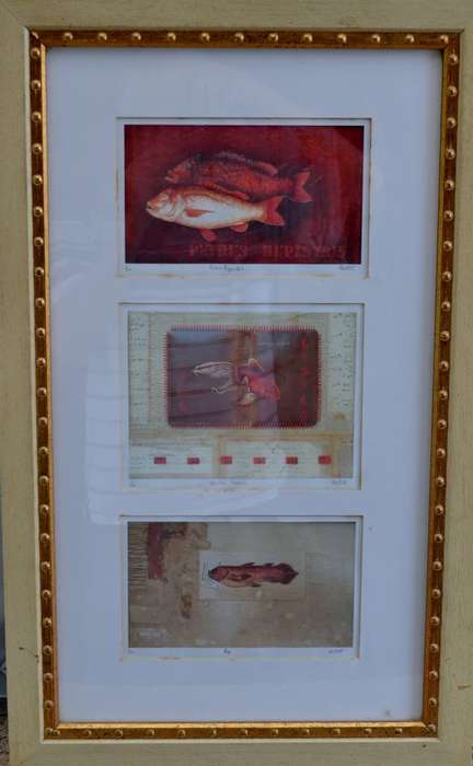 Limited Edition Westcott Fish Print Collage - 2/20