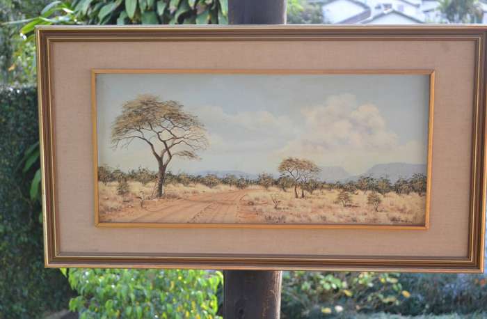D.R. Liebenberg Original Oil on Board 1985