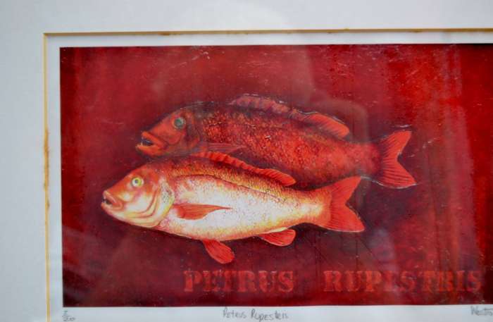 Limited Edition Westcott Fish Print Collage - 2/20