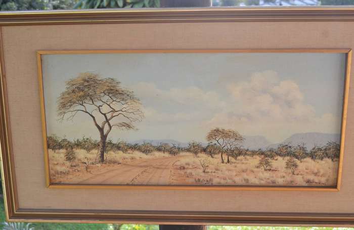 D.R. Liebenberg Original Oil on Board 1985