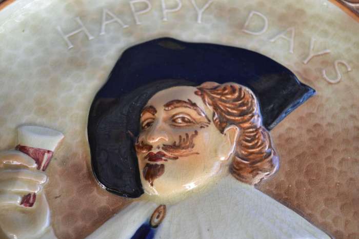 Falcon Ware Vintage Cavalier "Happy Days" Decorative Plate