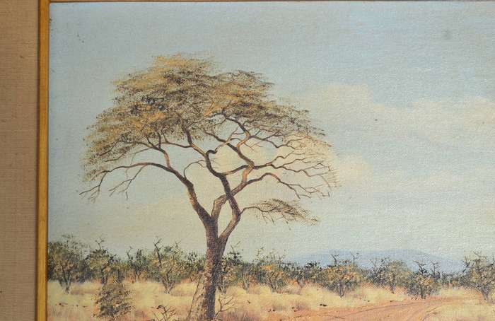 D.R. Liebenberg Original Oil on Board 1985
