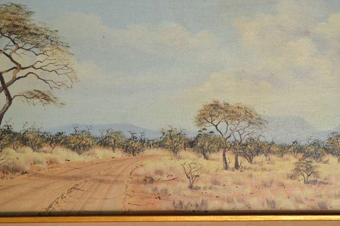 D.R. Liebenberg Original Oil on Board 1985