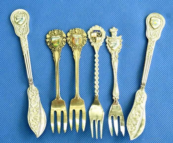 Collectable Forks and Fish Knives - 6 Pieces