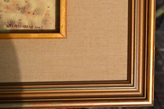 D.R. Liebenberg Original Oil on Board 1985