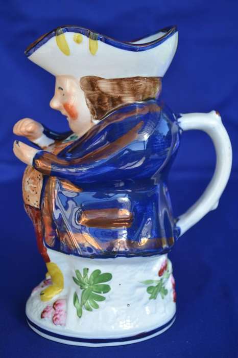 Allertons Character Toby jug "The Snuff Taker"  True Vintage