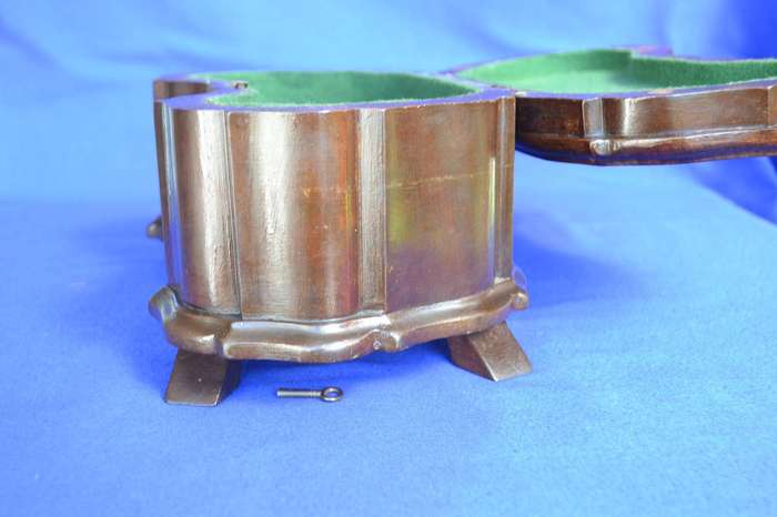 Antique Wooden Jewellery Box