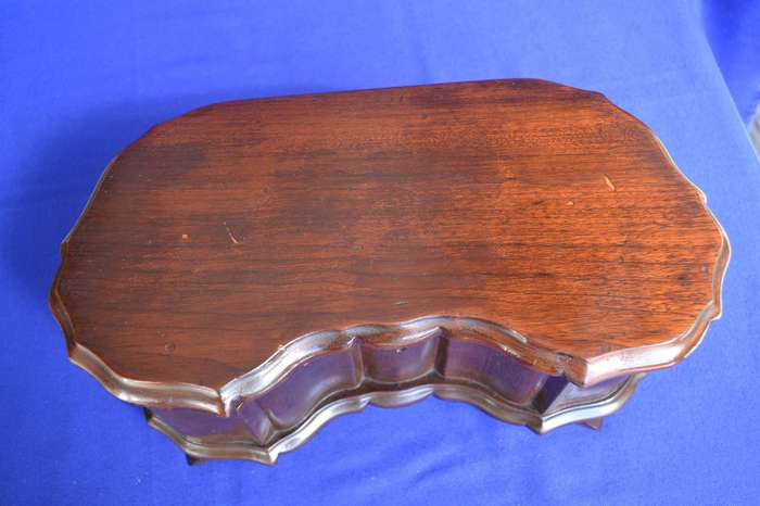 Antique Wooden Jewellery Box
