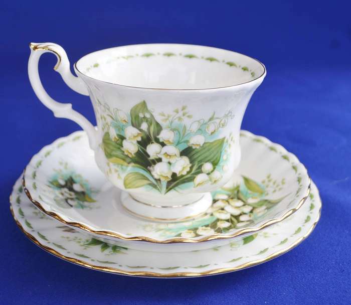 Royal Albert Flower of the Month Trio - May
