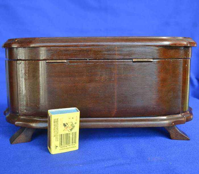Antique Wooden Jewellery Box