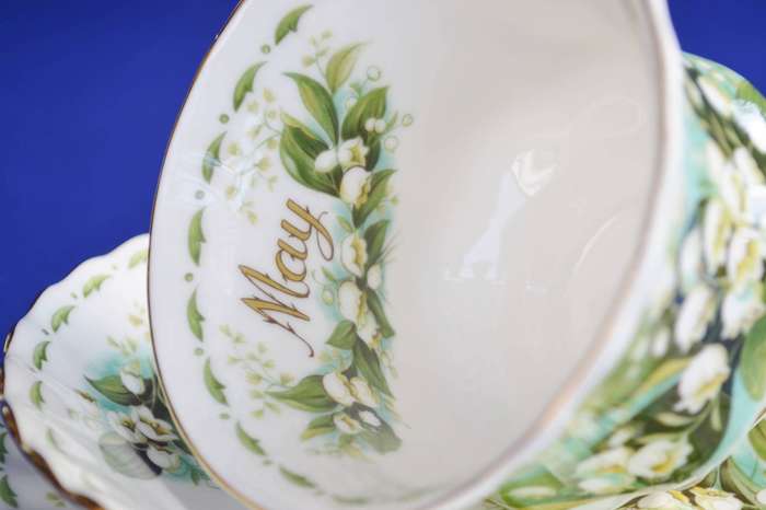Royal Albert Flower of the Month Trio - May