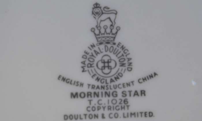 Royal Doulton Morning Star Part Tea Set - 26 Pieces