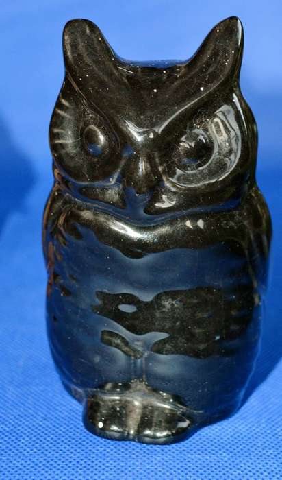 Collection of /owl Ornaments - Various Materials - 5 Pieces