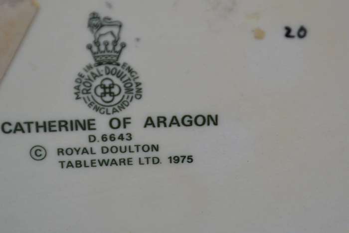Royal Doulton  Large Character Jug "Catherine of Aragon" D6643