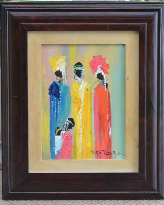 Beautiful Vibrant Barbara Ploner Painting - Signed