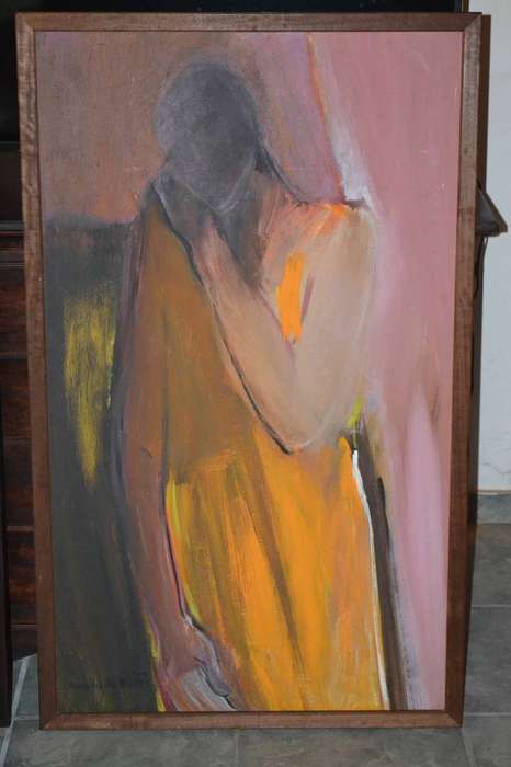 Marcella de Boom Large Original  Layered Acrylic on Board