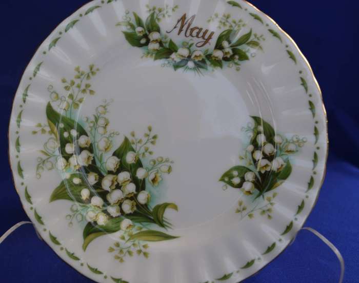Royal Albert Flower of the Month Trio - May