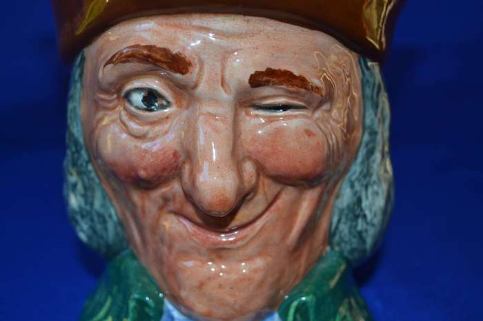 Royal Doulton  Large Character Jug "Vicar of Bray" D5615