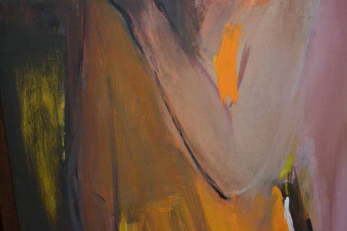 Marcella de Boom Large Original  Layered Acrylic on Board