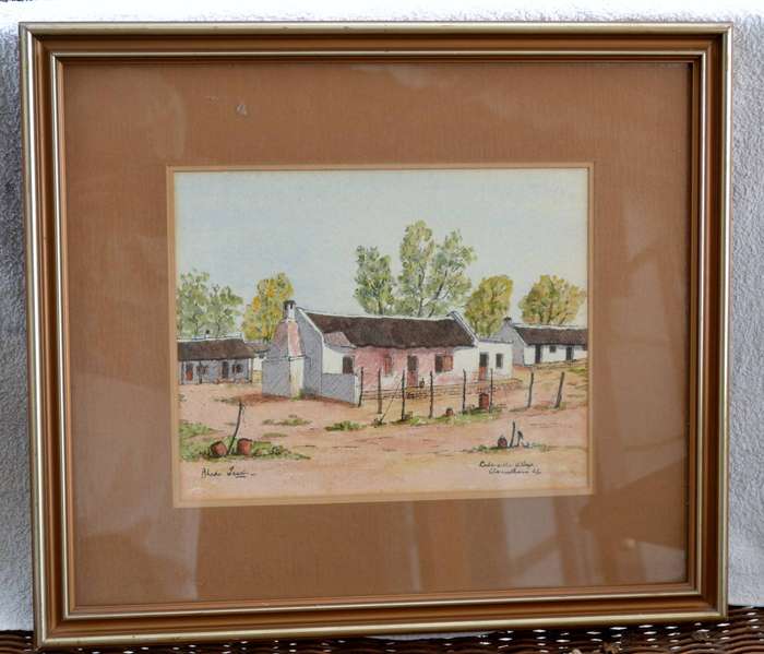 Watercolour by Rhoda Lewis - Signed and Titled