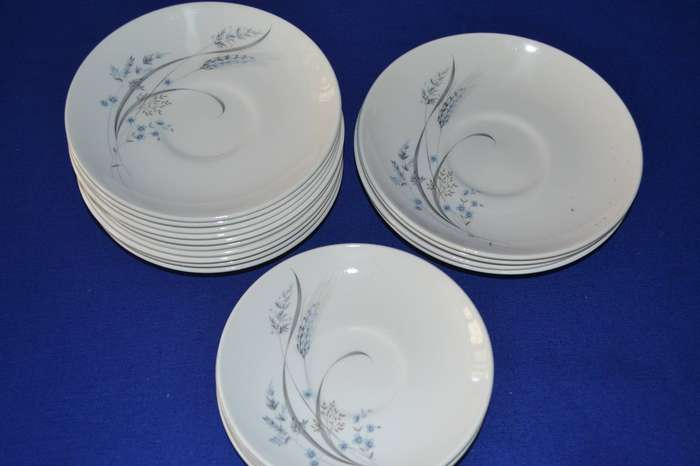 Vintage Johnson Bros Ironstone Saucers from thr Snowhite Range -  20 Pieces