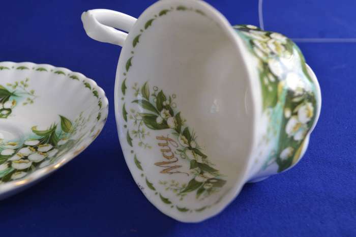 Royal Albert Flower of the Month Duo- May
