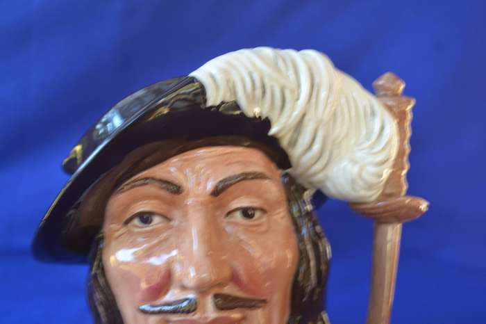 Royal Doulton  Large Character Jug "Athos" D6439